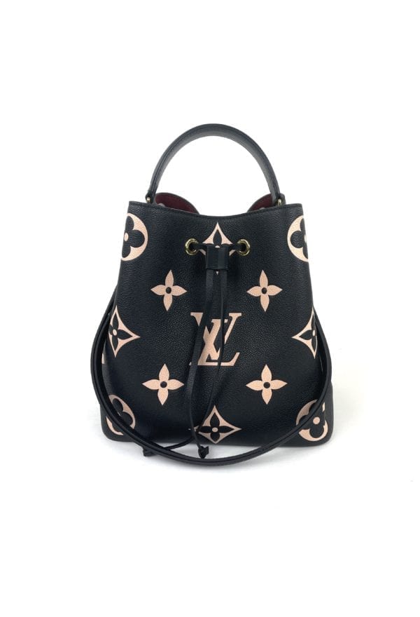 louis vuitton neonoe empreinte black