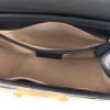Gucci GG Supreme Monogram Osiride Top Handle Bag Black Gold 35