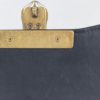 Gucci GG Supreme Monogram Osiride Top Handle Bag Black Gold 31