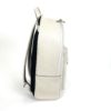 Gucci Calfskin Logo Cream Leather Backpack 7