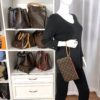 Louis Vuitton Monogram Neverfull Pochette Cerise 9