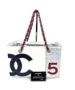 Chanel 2002 No 5 Choco Bar Tote Bag