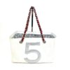 Chanel 2002 No 5 Choco Bar Tote Bag 9