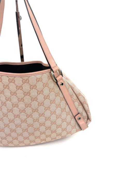 Gucci GG Pink Crystal Abbey Medium Tote Bag