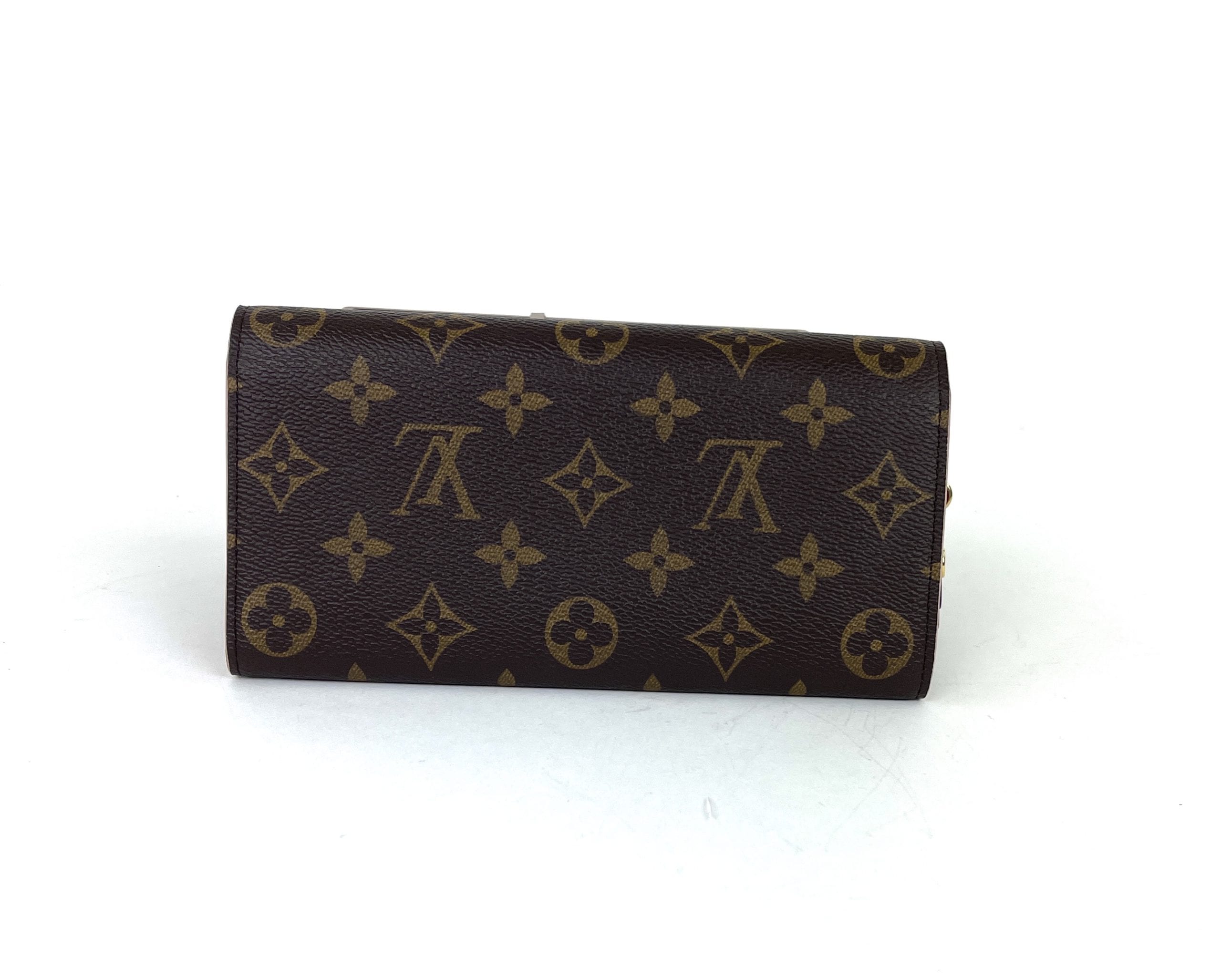 Louis Vuitton Emilie Monogram Brown And Purple Long Wallet – Luxury Lookbook
