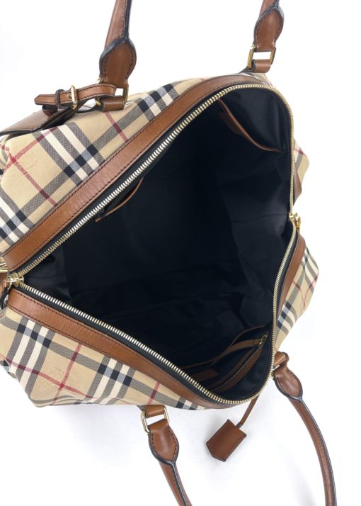Burberry Horseferry Check Large Alchester Holdall Duffle Bag 20