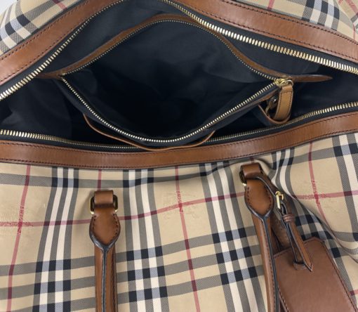 Burberry Horseferry Check Large Alchester Holdall Duffle Bag 21