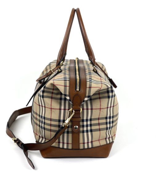 Burberry Horseferry Check Large Alchester Holdall Duffle Bag 3