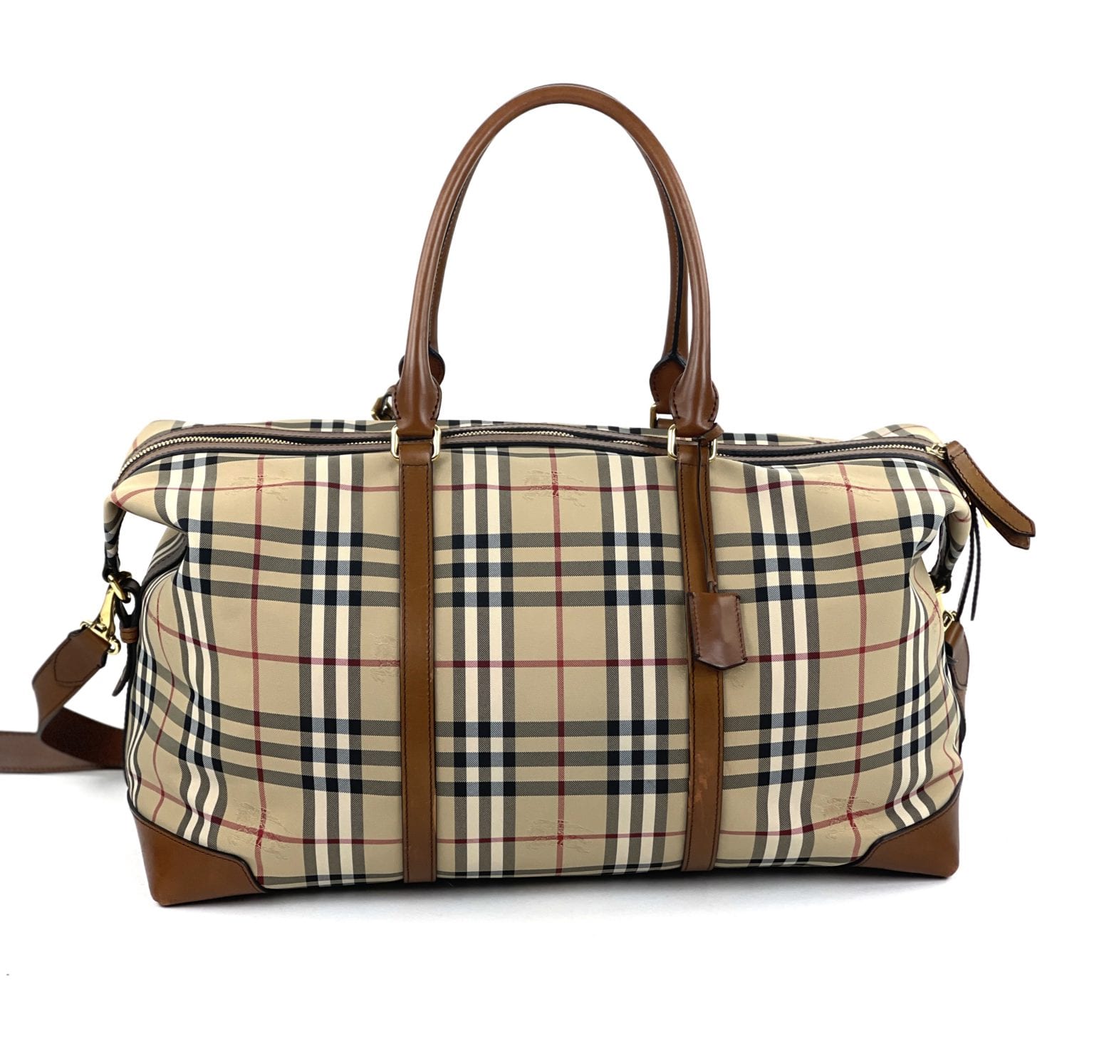burberry holdall weekender bag