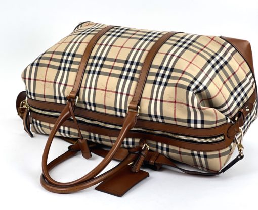 Burberry Horseferry Check Large Alchester Holdall Duffle Bag 8