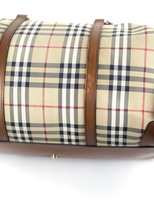 Burberry Horseferry Check Large Alchester Holdall Duffle Bag 12