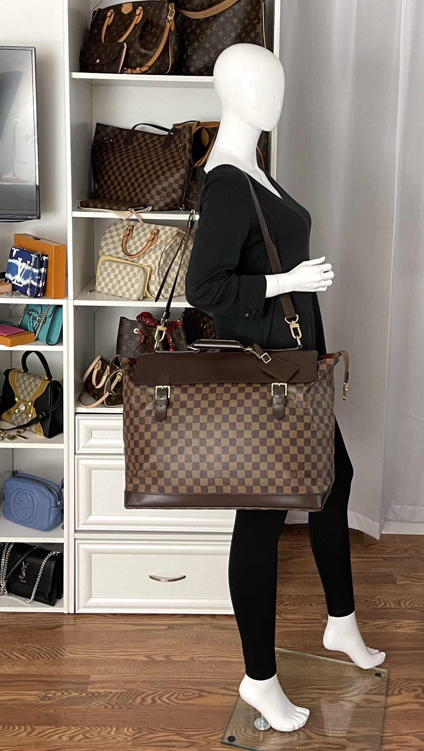 Odéon PM Damier Ebene - Women - Handbags