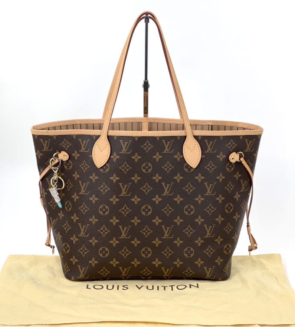 louis vuitton neverfull mm game on monogram