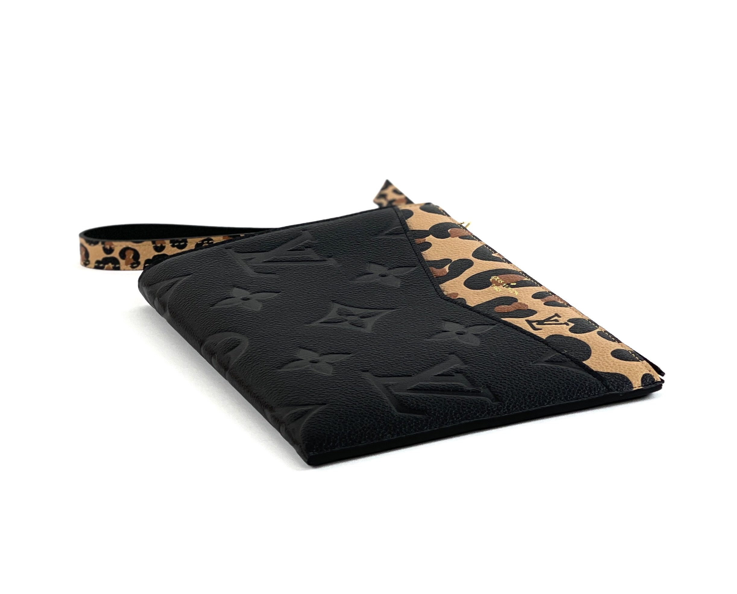 Louis Vuitton Wild At Heart Black Leopard Neverfull and Pouch Set - A World  Of Goods For You, LLC