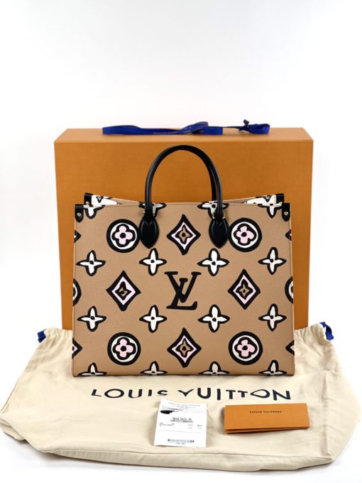 Louis Vuitton Giant Monogram Wild at Heart Onthego GM