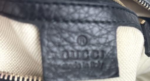 Gucci Boston Bag Black Leather