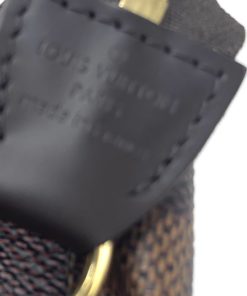 Louis Vuitton Damier Ebene Mini Pochette Accessories Tag