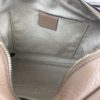 Soho Small Rose Beige Leather Disco Bag 16