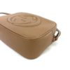 Soho Small Rose Beige Leather Disco Bag 4