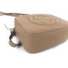 Soho Small Rose Beige Leather Disco Bag 3