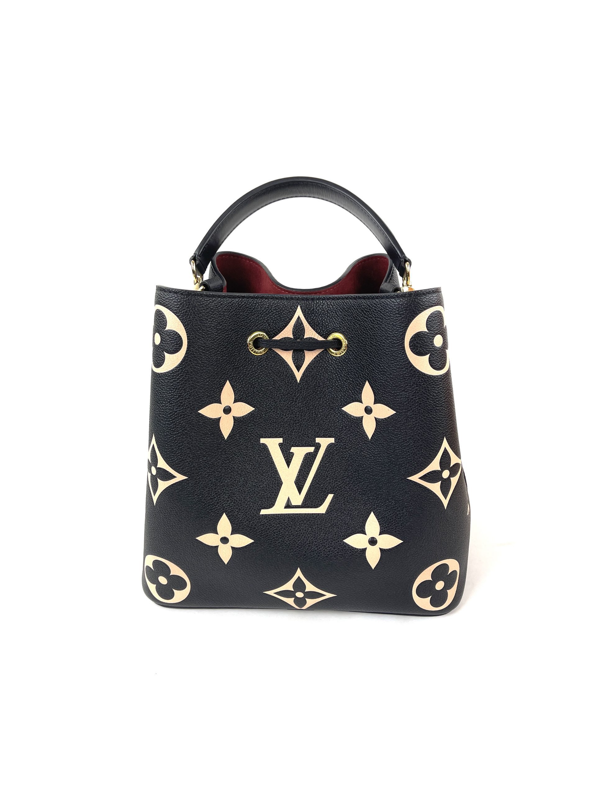 Louis Vuitton Black Monogram Canvas NeoNoe Bag