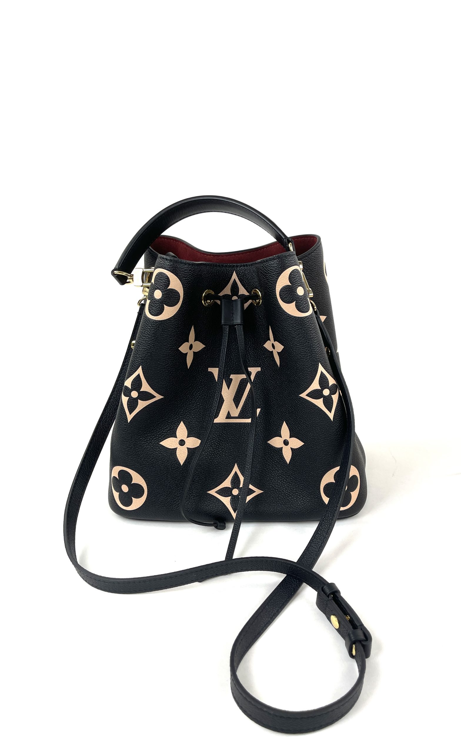 Noe Bicolor Black Stitching Louis Vuitton - BrandCo Paris