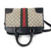 Gucci Supreme Web Duffle Top Handle Tote 20