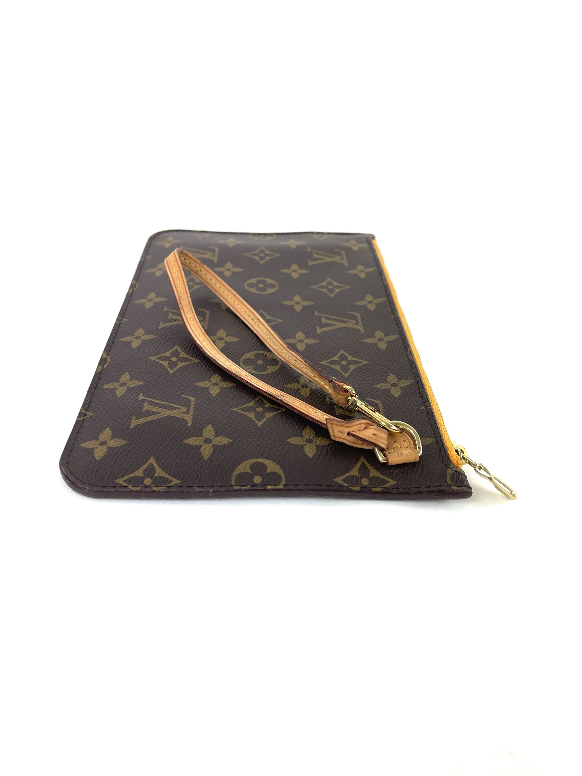 Louis Vuitton Monogram Neverfull Pouch Mimosa Interior - A World Of Goods  For You, LLC