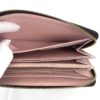 Louis Vuitton Damier Ebene Zippy Wallet With Rose Ballerine 18