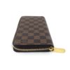 Louis Vuitton Damier Ebene Zippy Wallet With Rose Ballerine 10