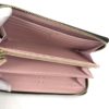 Louis Vuitton Damier Ebene Zippy Wallet With Rose Ballerine 13