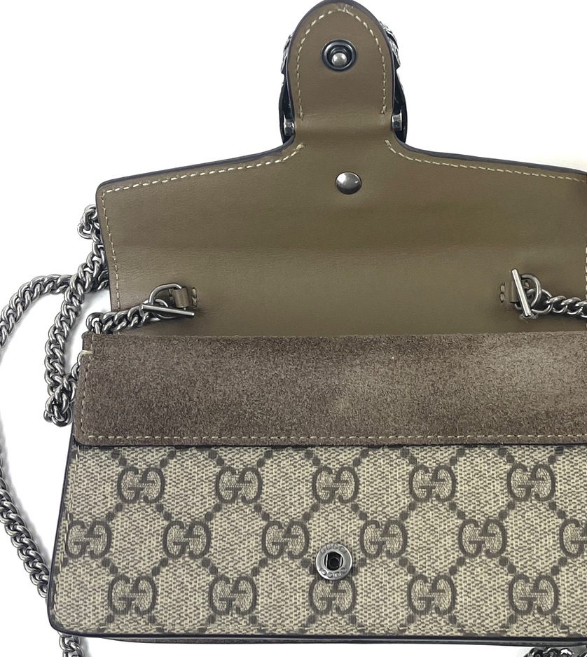 Gucci Super Mini Dionysus GG Supreme Bag