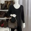 Louis Vuitton Bolougne Monogram with Noir Crossbody 5
