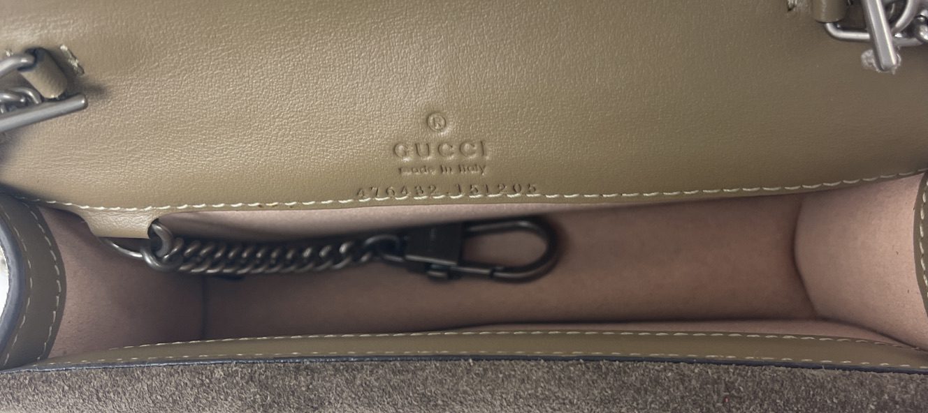 Gucci Denim & Black Leather Dionysus GG Supreme Mini Bag