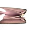 Louis Vuitton Damier Ebene Zippy Wallet With Rose Ballerine 16