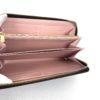 Louis Vuitton Damier Ebene Zippy Wallet With Rose Ballerine 6