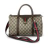Vintage Gucci GG Tan Coated Canvas Satchel 13