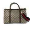 Vintage Gucci GG Tan Coated Canvas Satchel 5
