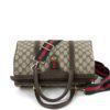 Vintage Gucci GG Tan Coated Canvas Satchel 8