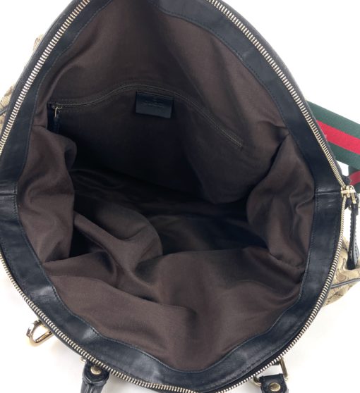 Gucci GG Small Sukey Shoulder Bag with Black Leather Trim 8