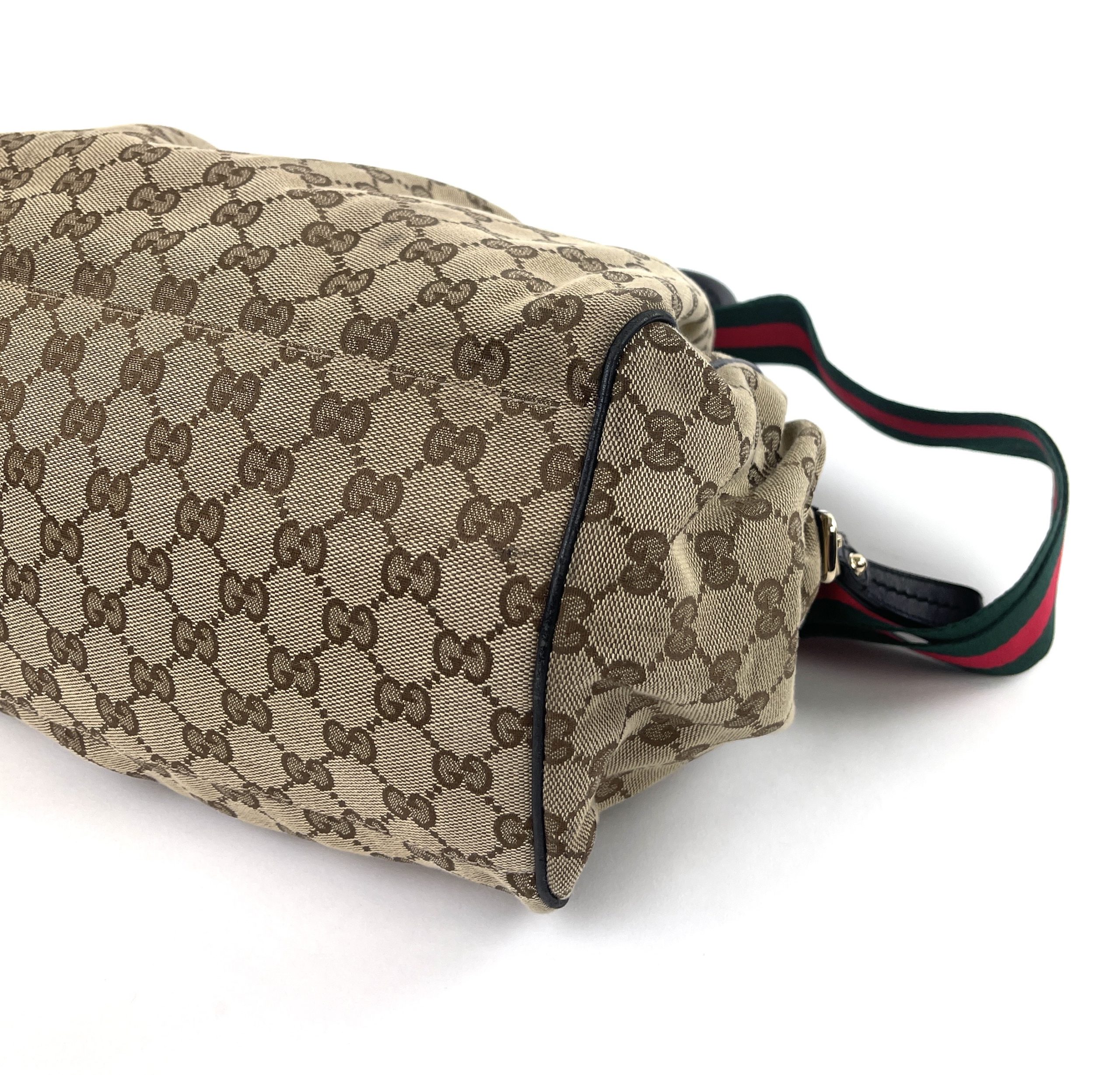 Gucci Supreme Web Large Flap Messenger Bag - A World Of Goods For You, LLC