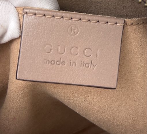 Gucci GG Rose Beige Marmont Small Matelassé Shoulder Bag / Crossbody 13