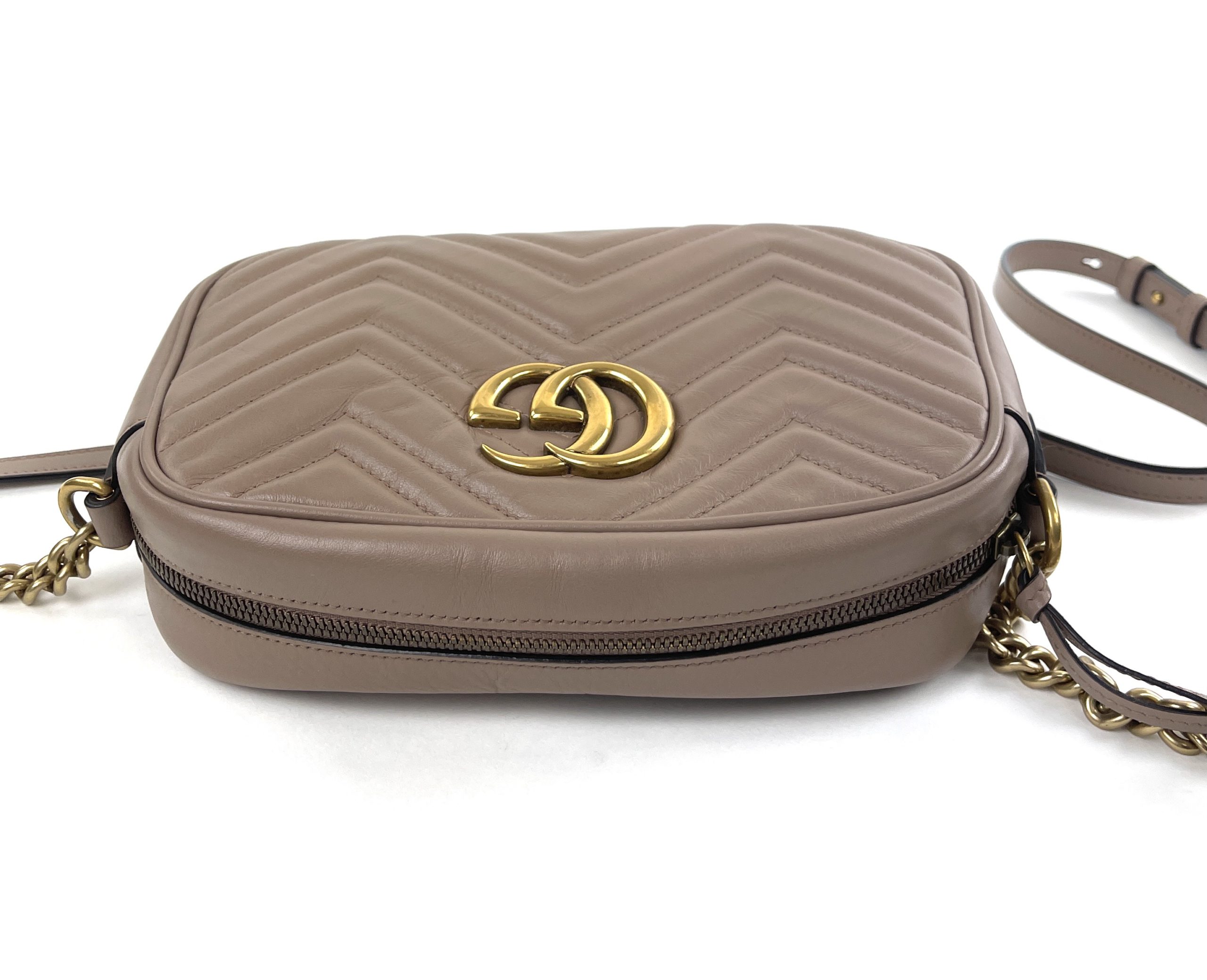 Gucci GG Marmont Small Matelassé Crossbody - A World Of Goods For