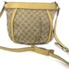 Vintage Gucci GG Canvas D Ring Crossbody with Yellow Trim 6