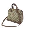 Vintage Gucci GG Coated Canvas Dome Satchel
