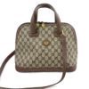 Vintage Gucci GG Coated Canvas Dome Satchel 13