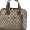 Vintage Gucci GG Coated Canvas Dome Satchel 4