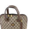 Vintage Gucci GG Coated Canvas Dome Satchel 23