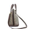 Vintage Gucci GG Coated Canvas Dome Satchel 9