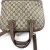 Vintage Gucci GG Coated Canvas Dome Satchel 7
